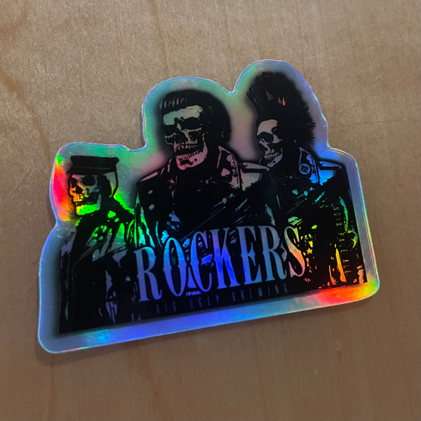 Holographic Rockers Sticker